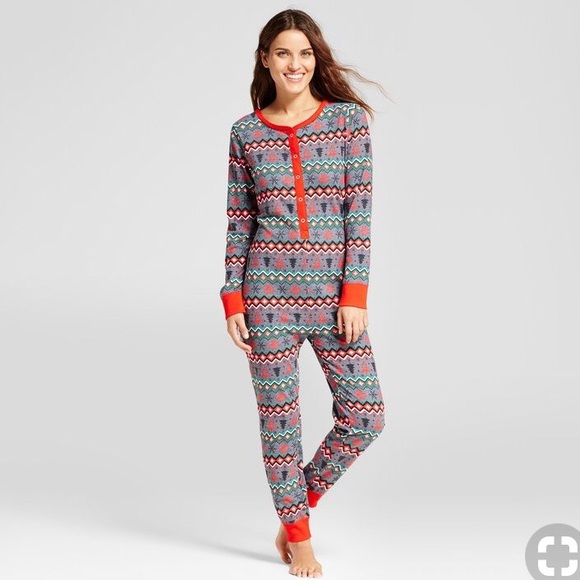 Intimates & Sleepwear Fair Isle One Piece